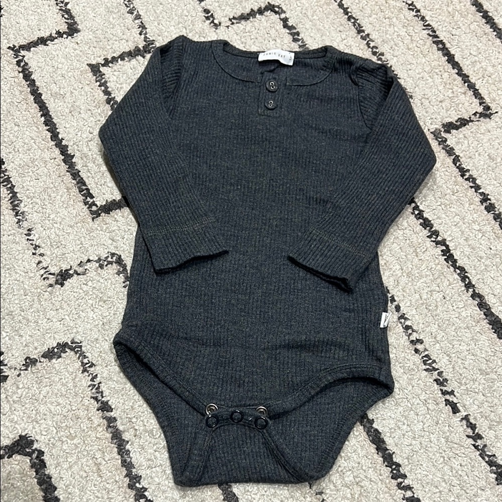 Jamie Kay organic cotton ribbed onesie